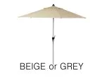 2.7m round parasol
