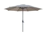 Maze Capri 3m Round Tilting Parasol with Crank Handle - Clay Beige