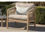 Maze - Rope Weave Martinique Corner Sofa Set with Lounge Chairs