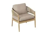 Maze Porto Rope Weave Corner Sofa Set with Lounge Chair