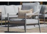 Maze - Florence Rope Weave Lounge Armchair - Cool Linen