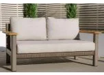 Maze - Sicily Rope Weave 2 Seat Sofa - Cafe
