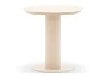 Maze - Sicily Aluminium Round Pedestal Side Table - Latte