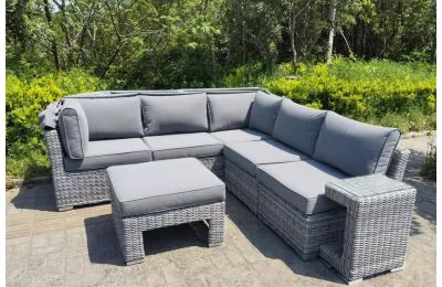 New Cambridge Deluxe Canopy Modular Sofa Set  & Daybed  - Grey