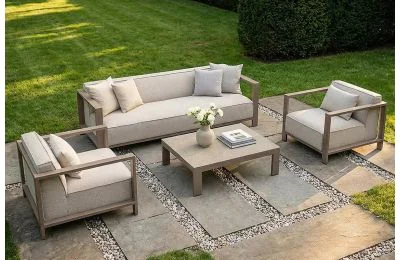 Maze - Aluminium Ibiza 3 Seat Sofa Set