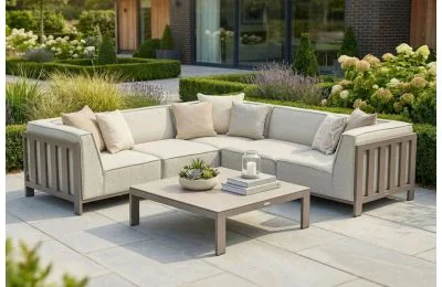 Maze - Aluminium Ibiza 2 Seat Sofa Set | Rattan Furniture Fairy