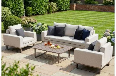 Maze - Outdoor Fabric Ethos 3 Seat Sofa Set 