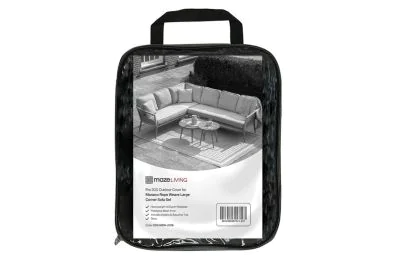 Maze - Pro 300 Outdoor Furniture Cover for Monaco Rope Weave Large Corner Sofa Set