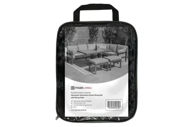 Maze - Pro 300 Outdoor Furniture Cover for Vancouver Aluminium Large Corner Dining Set with Rising Table